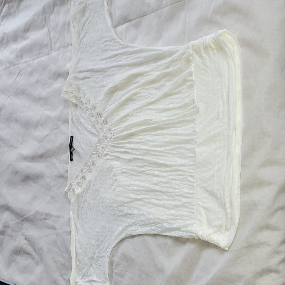 White House Black Market 2in1 Pullover Blouse Size S
